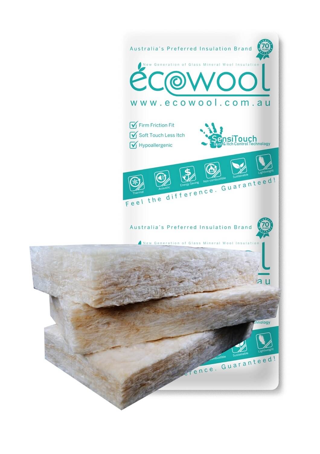 R2.5 HD Ecowool Insulation (430X1160) 6.19 M2 R2.5 HD Ecowool Insulation (430X1160) 6.19 M2